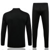 Manchester United Niño Chaqueta De Entrenamiento Trajes 2022/23 Negro Blanco